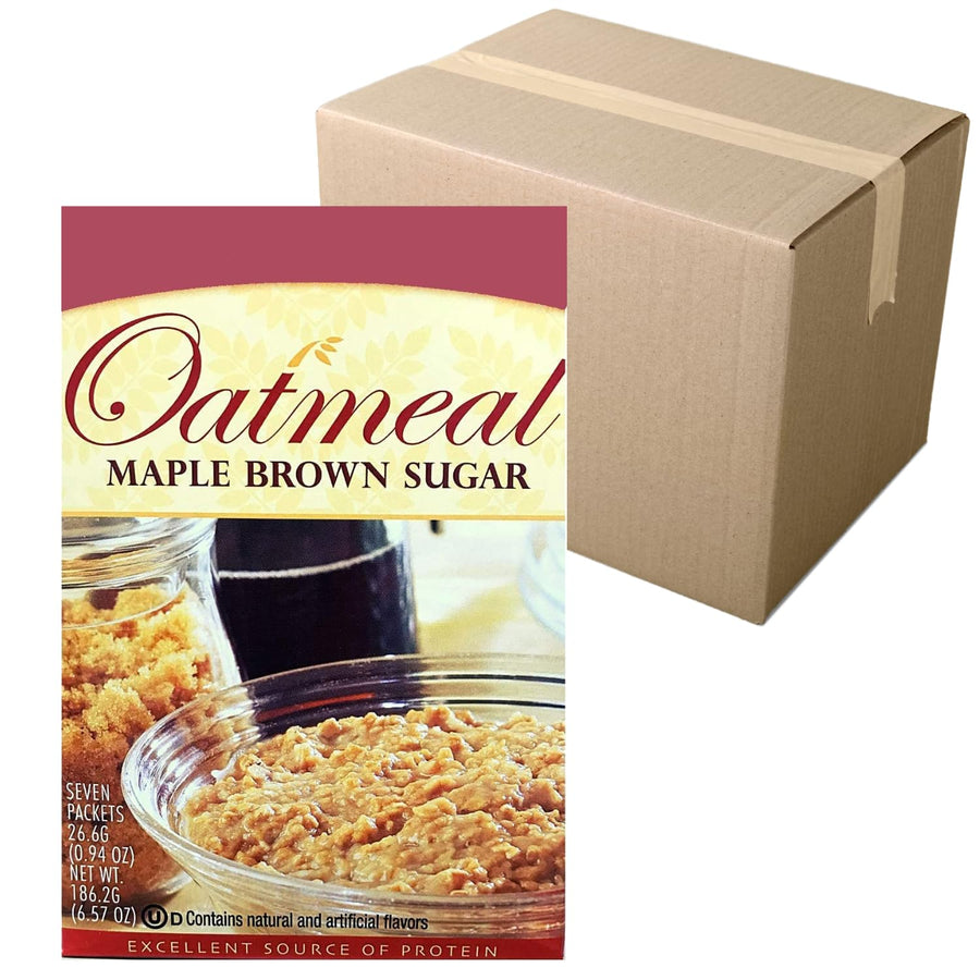 High-Protein Oatmeal – Maple Brown Sugar