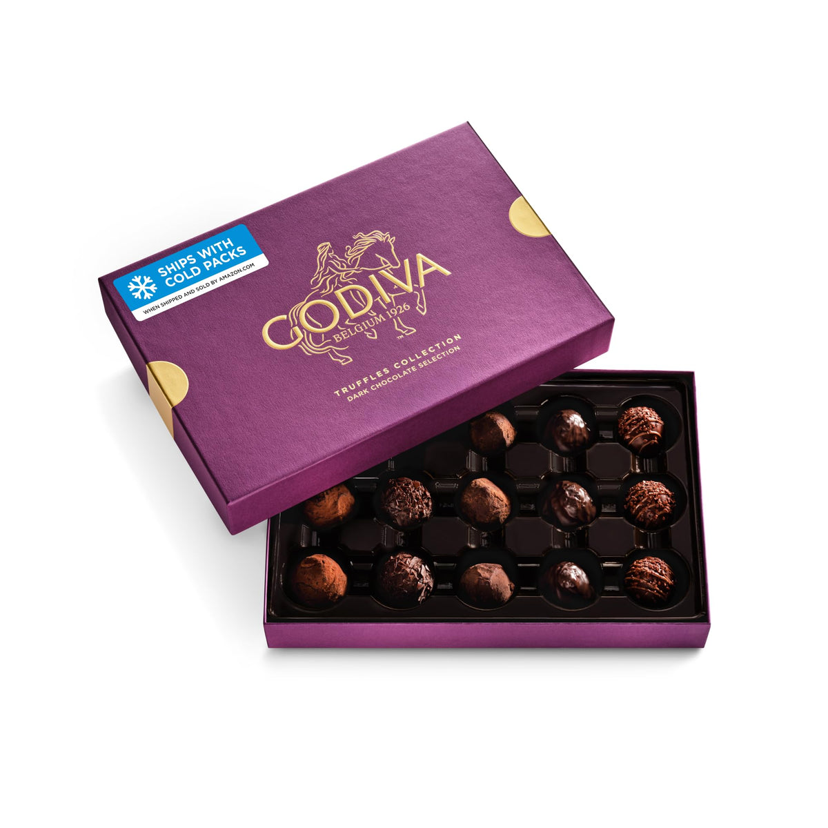 Belgian Chocolate Truffles – Ganache Gift Box