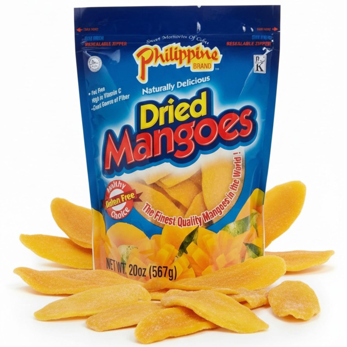 Dried Mango Slices – Naturally Sweet, 20 oz