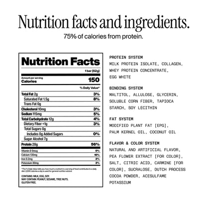 Protein Bars – 28g Protein & Zero Sugar