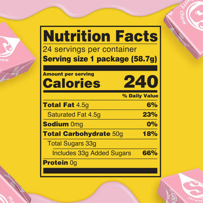 Red Fruit Chews – 4-Flavor Variety, 24-Pack