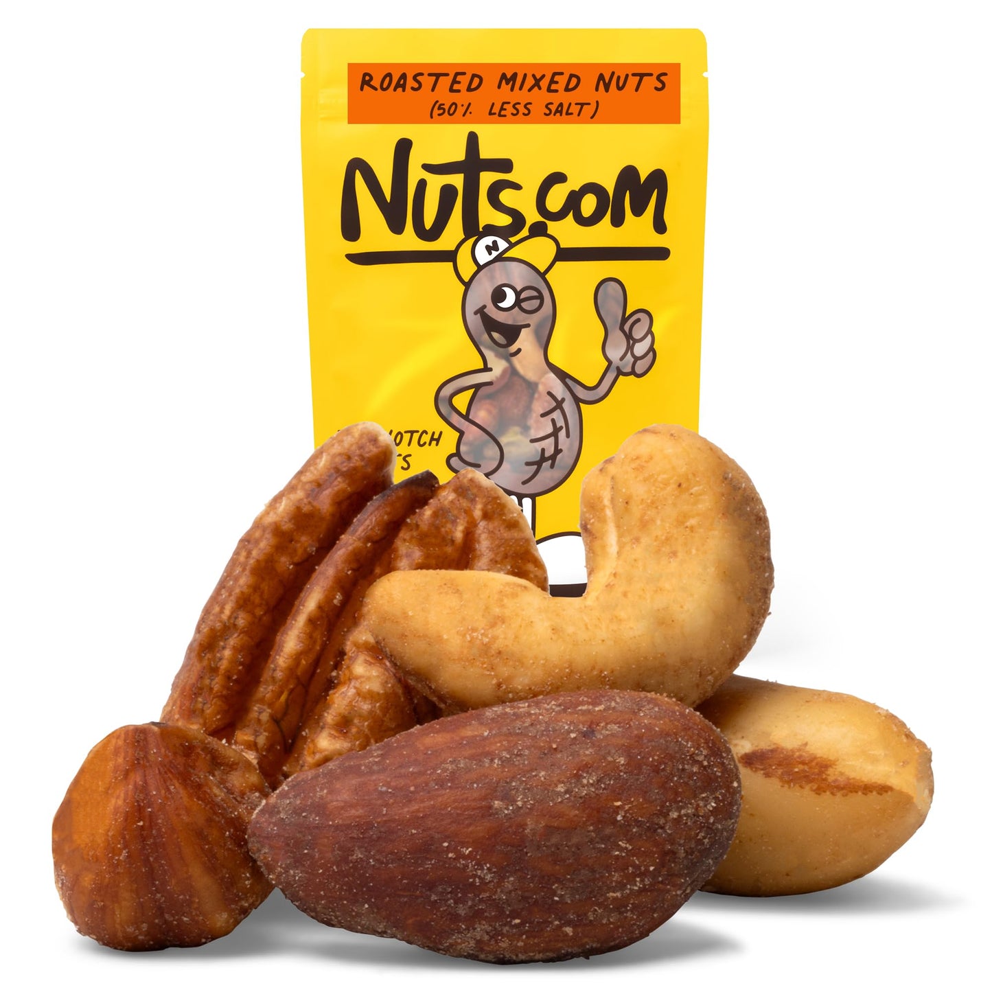 Deluxe Roasted Mixed Nuts – 50% Less Sodium