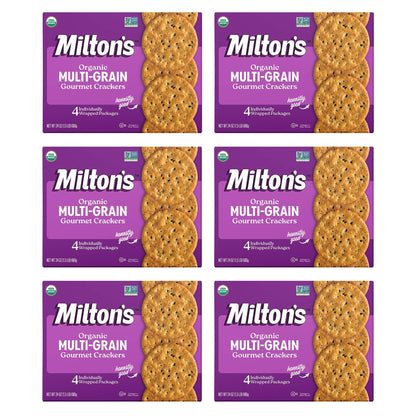 Organic Multigrain Crackers – Non-GMO, 24 oz