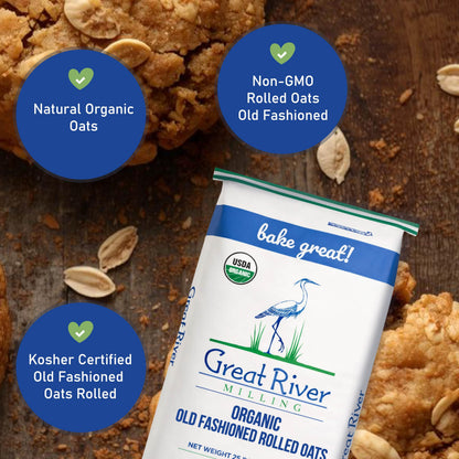 Great River Milling Organic Old Fashioned Rolled Oats
