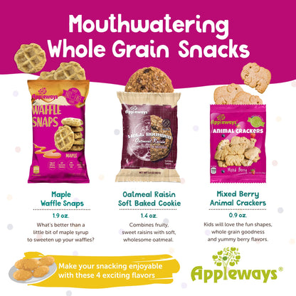 Mixed Berry Animal Crackers – 108 Snack Packs