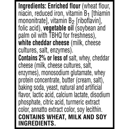 Cheez-It Cheese Crackers, Baked Snack Crackers, Lunch Snacks, Variety Pack (42 Packs)