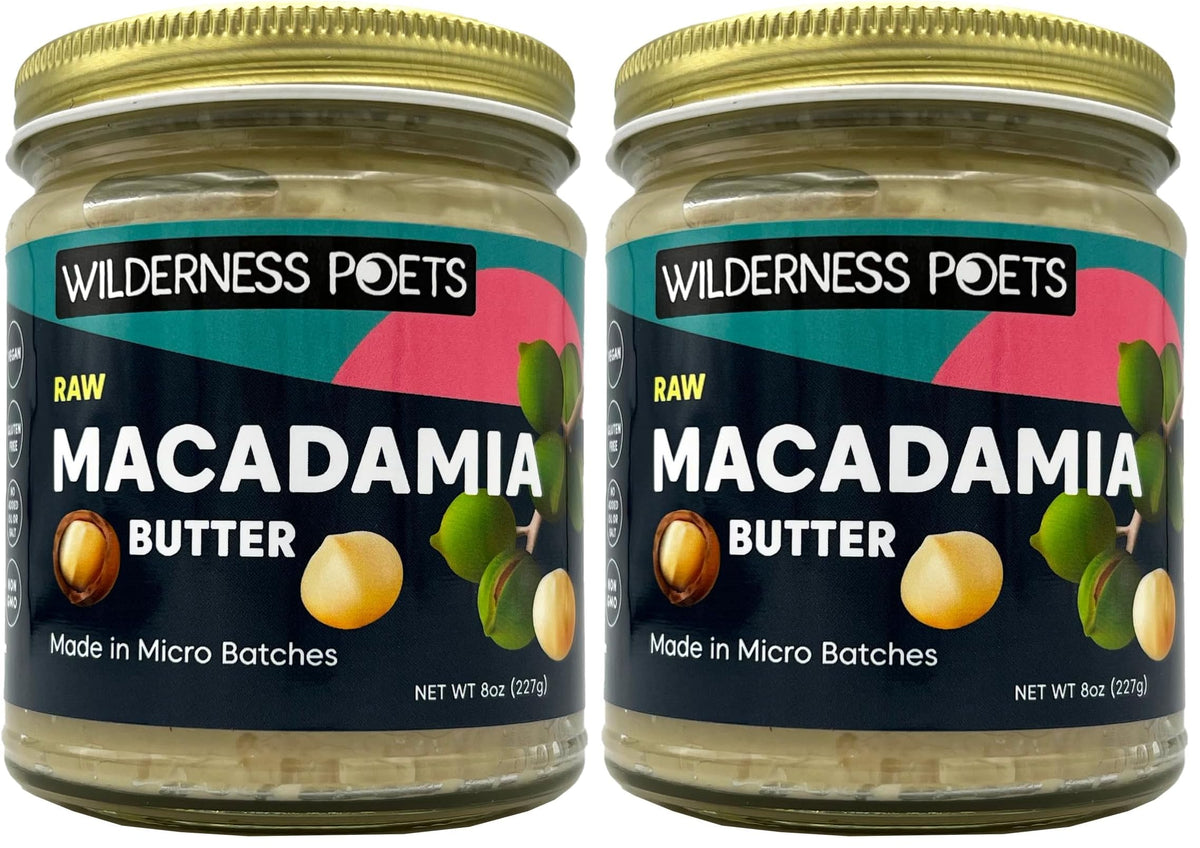Wilderness Poets Raw Macadamia Butter