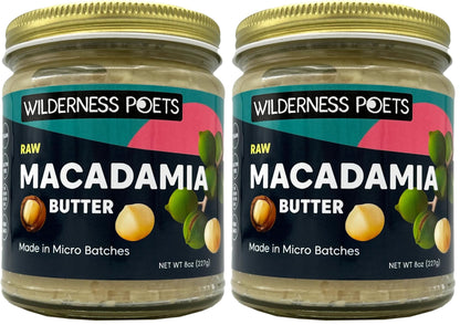 Wilderness Poets Raw Macadamia Butter