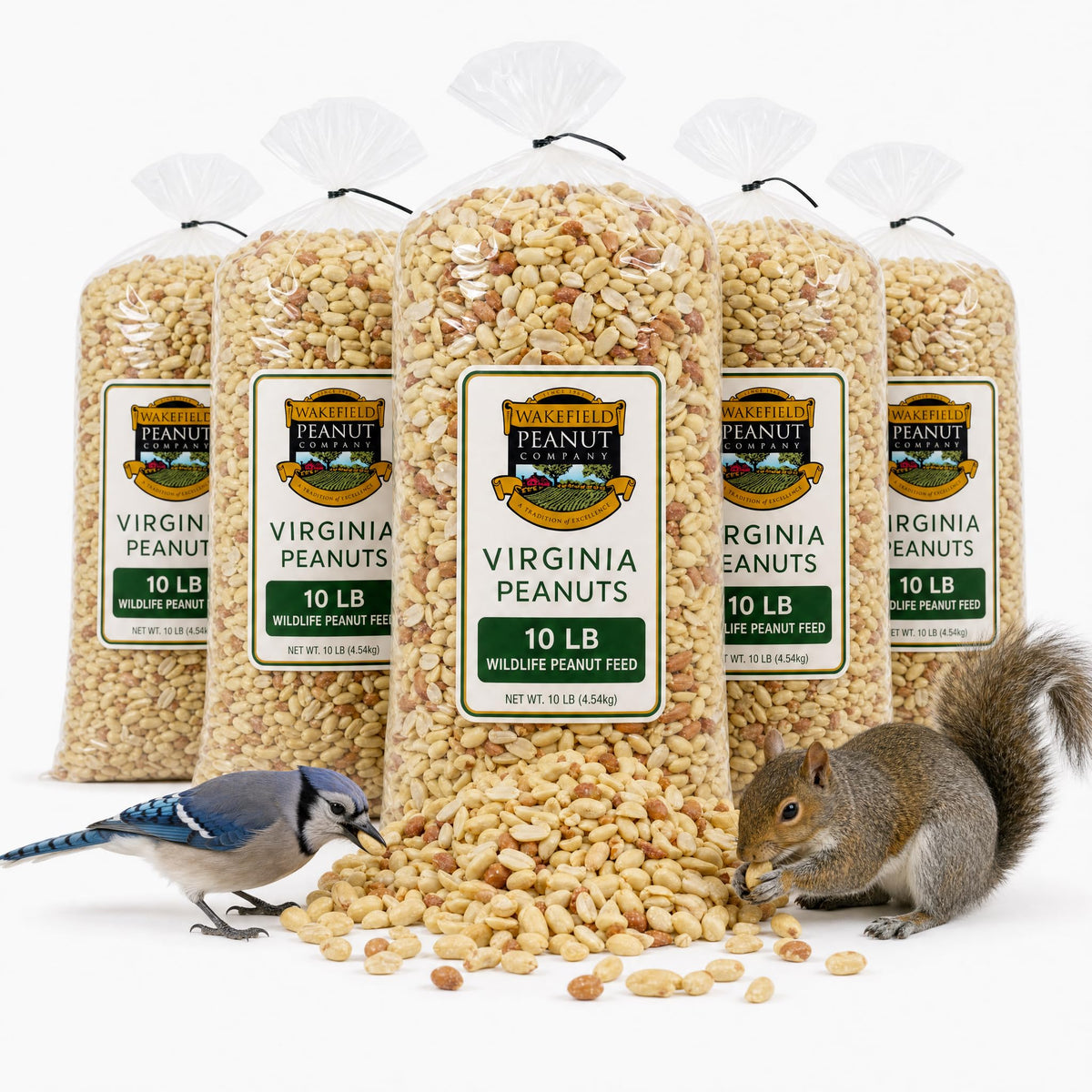 Raw Unsalted Peanuts – Natural Wildlife Feed