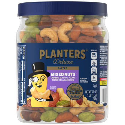 Salted Mixed Nuts – Plant-Based Protein, 27 oz