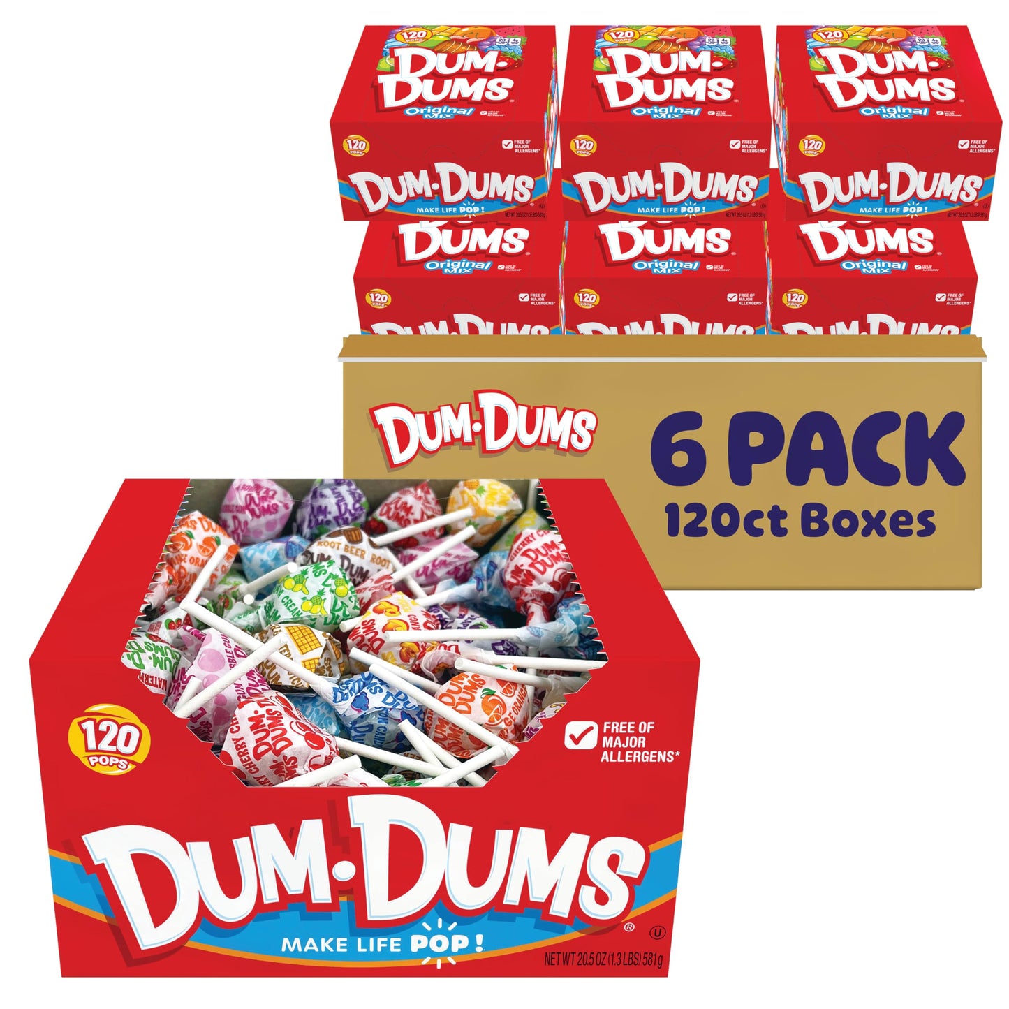 Assorted Lollipops – Classic Fruit Flavors