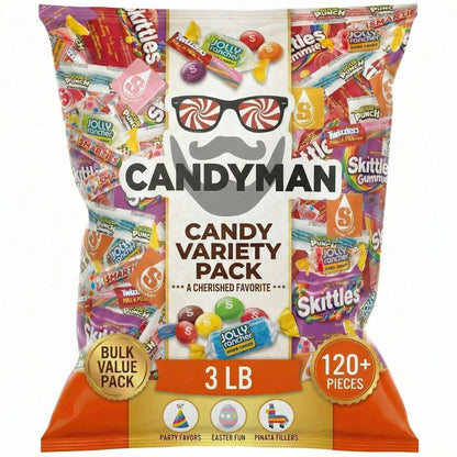 Assorted Candy – Individually Wrapped, 20 lb