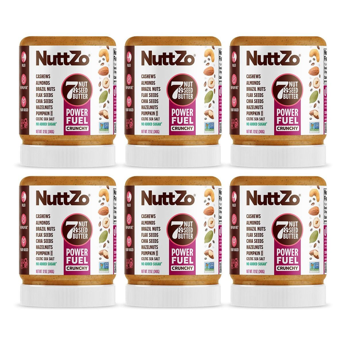 7-Nut & Seed Butter – No Added Sugar or Oil