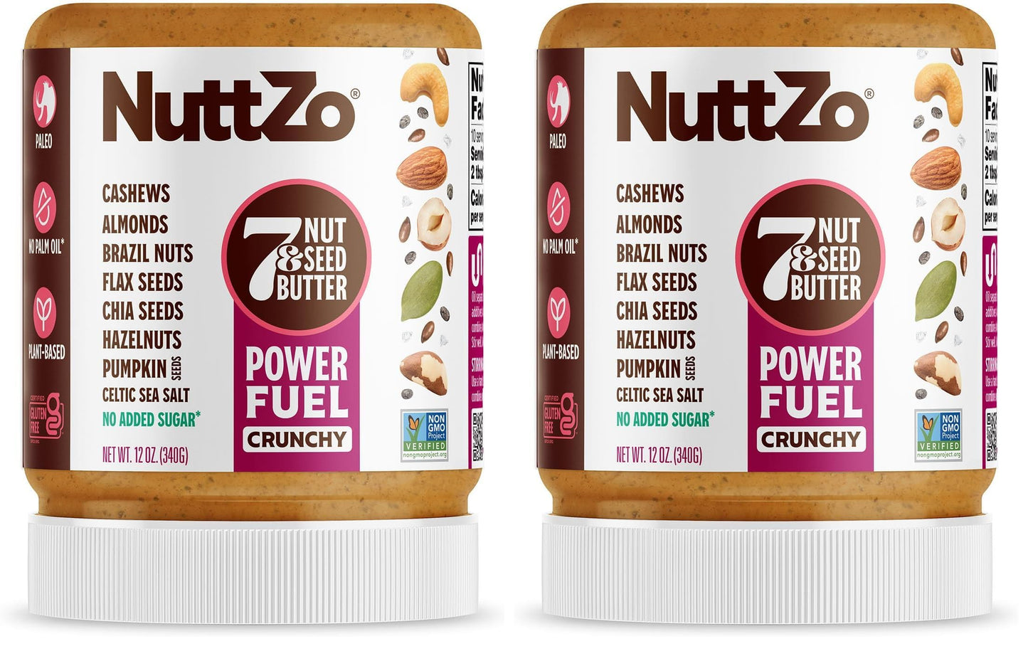 7-Nut & Seed Butter – No Added Sugar or Oil