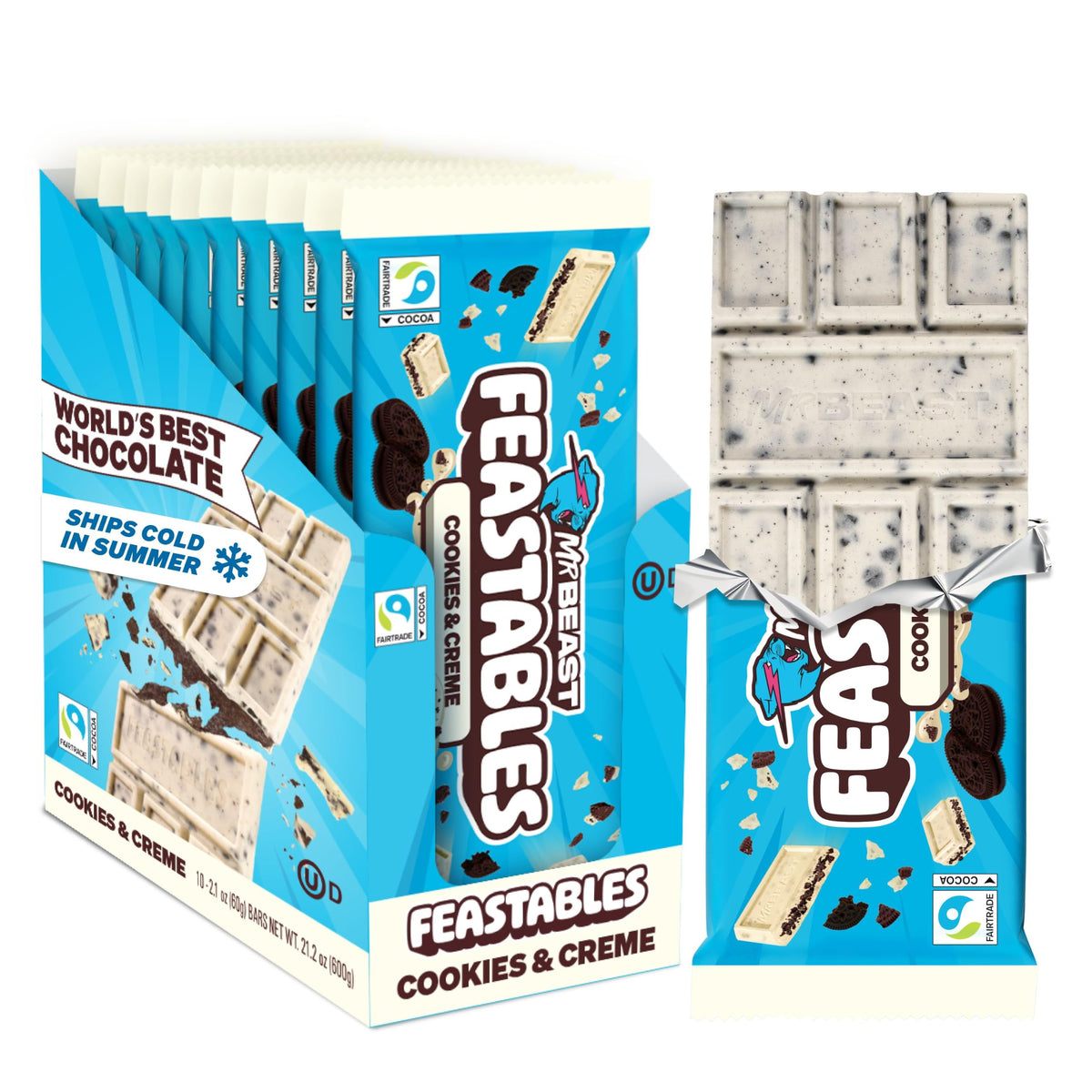 Chocolate Candy Bar – Fairtrade Cocoa, King Size