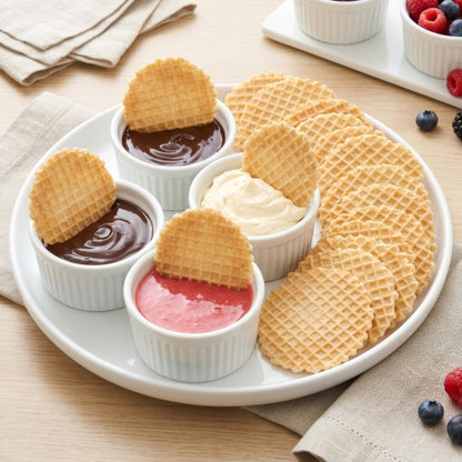 Waffle Cone Chips – Crispy Dessert Topping, 1,000 Ct