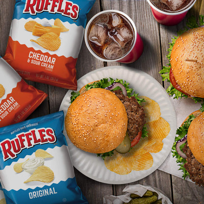 Original Ridged Potato Chips – 60 Snack Packs