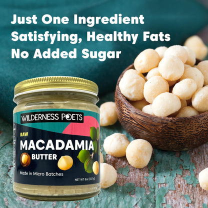 Wilderness Poets Raw Macadamia Butter