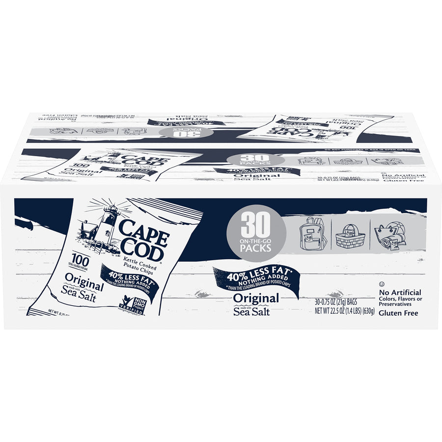 Kettle Cooked Potato Chips – Classic Crunch