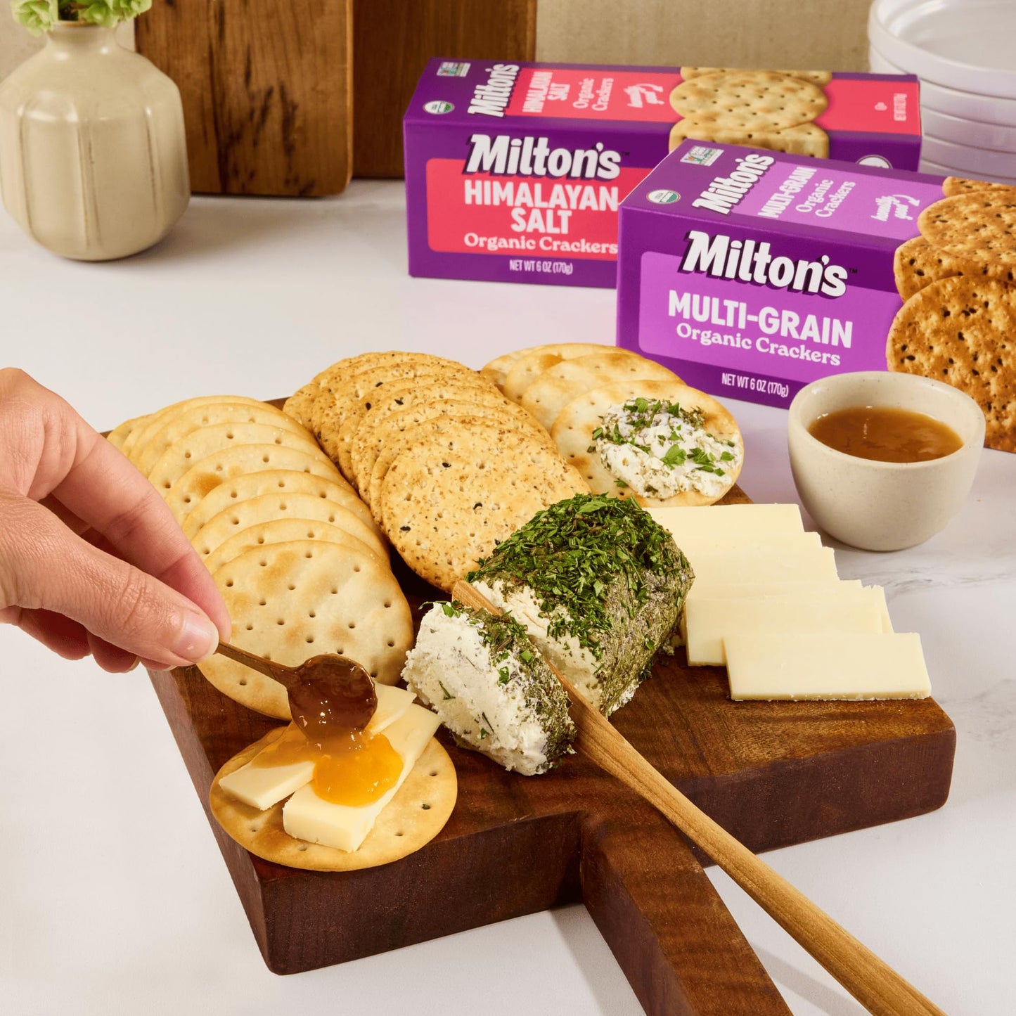 Organic Multigrain Crackers – Non-GMO, 24 oz