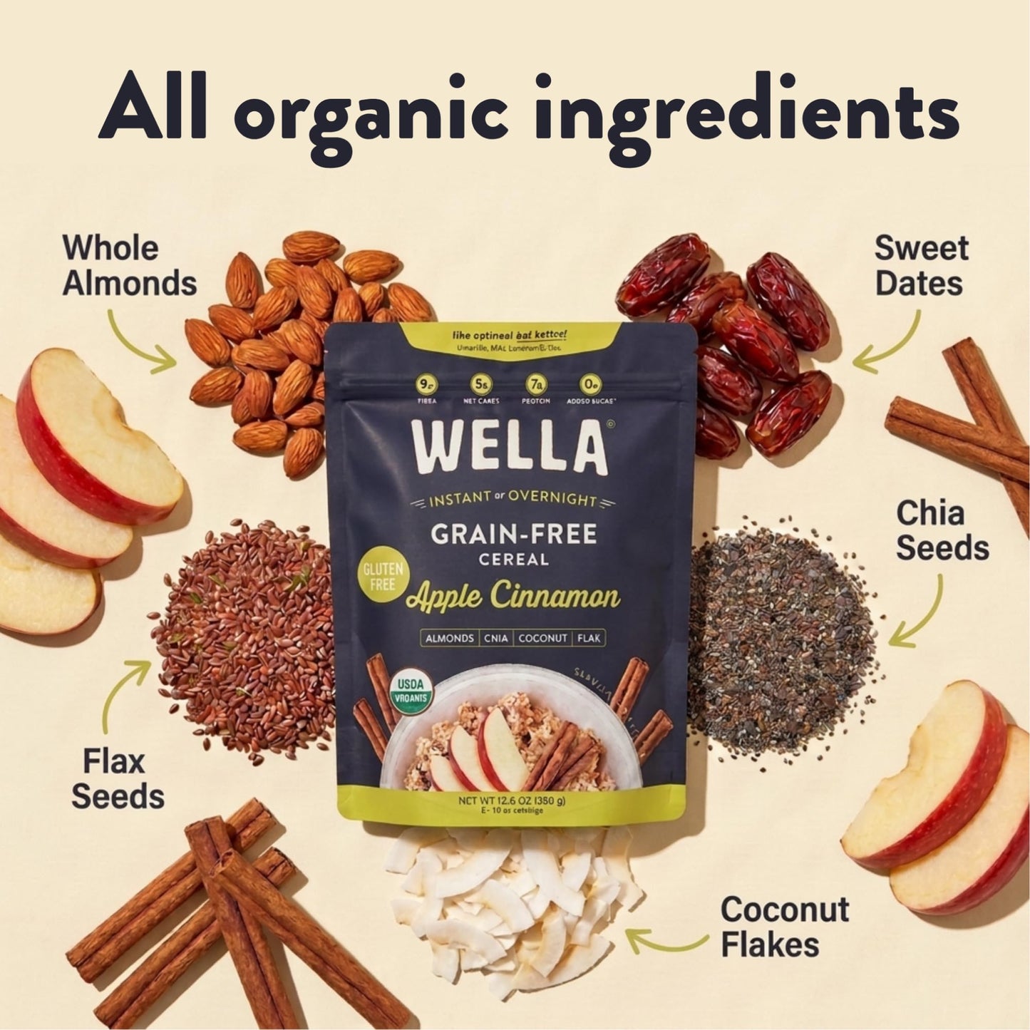 Grain-Free Hot Cereal – High-Protein Oat Alternative