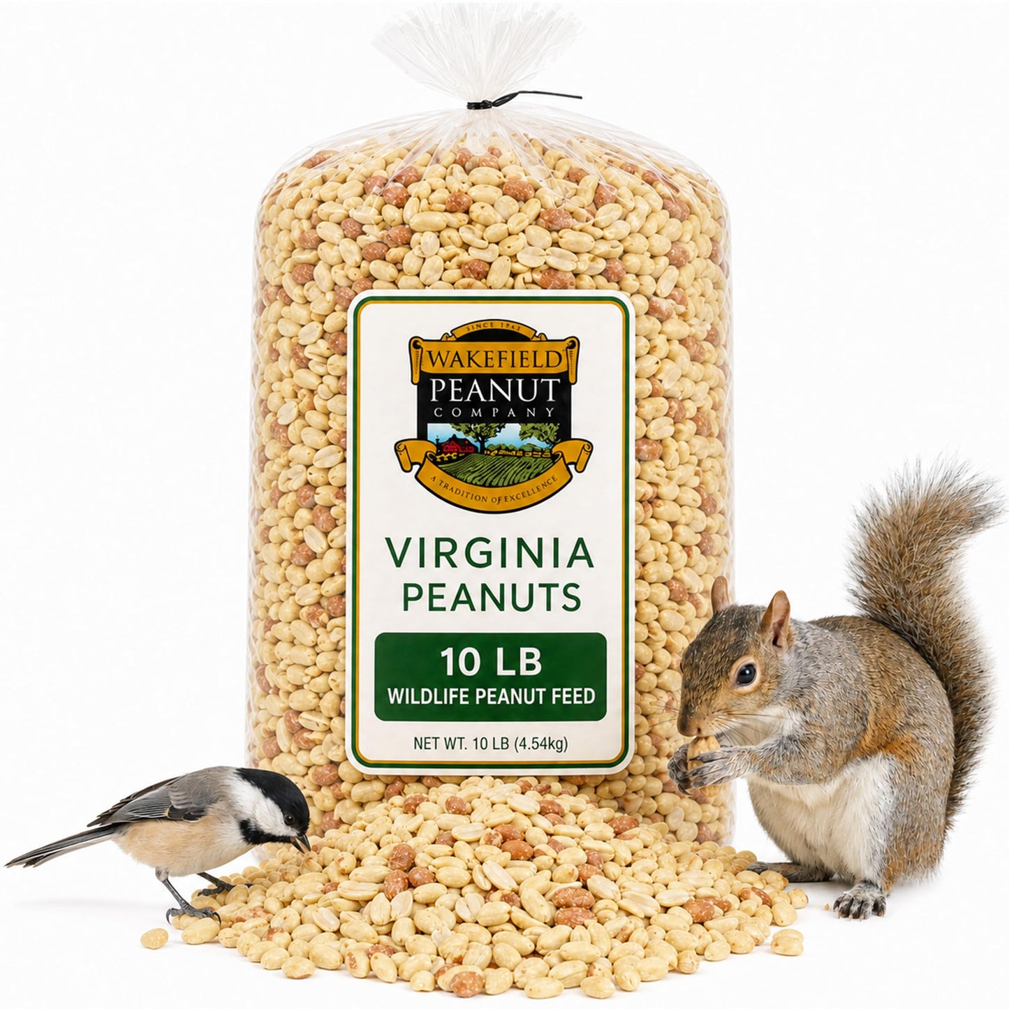 Raw Unsalted Peanuts – Natural Wildlife Feed