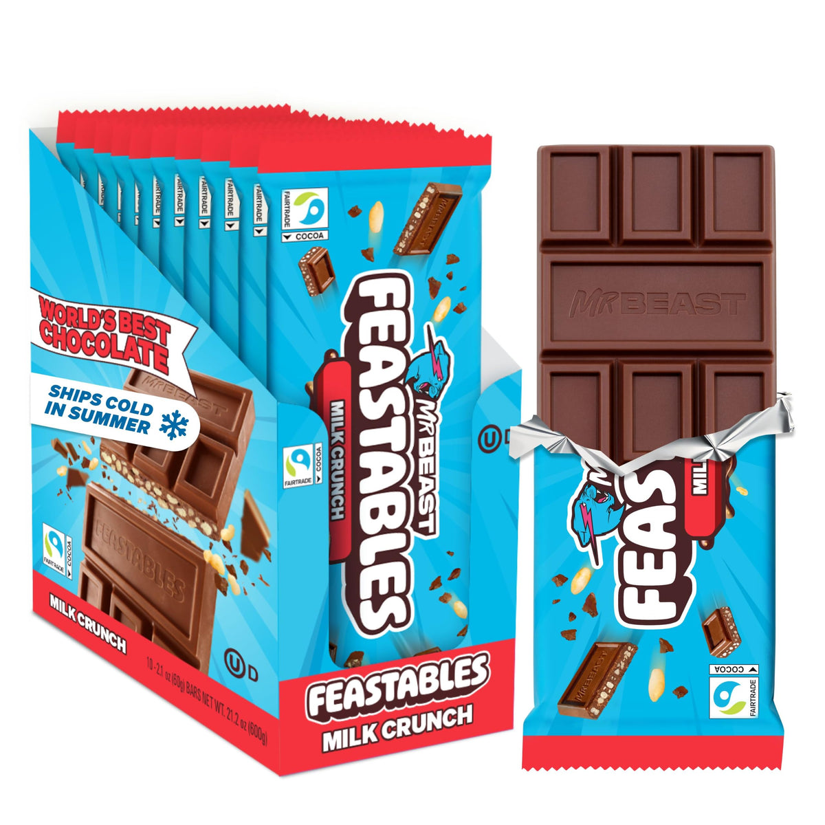 Chocolate Candy Bar – Fairtrade Cocoa, King Size