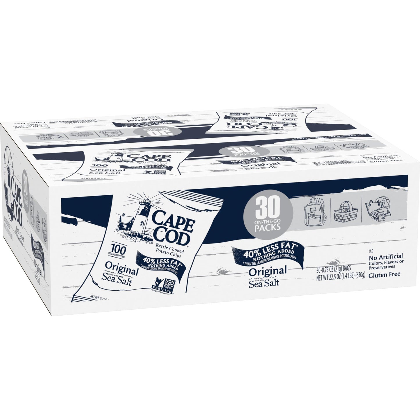 Kettle Cooked Potato Chips – Classic Crunch