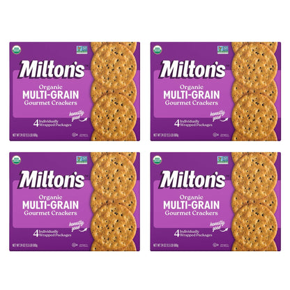 Organic Multigrain Crackers – Non-GMO, 24 oz
