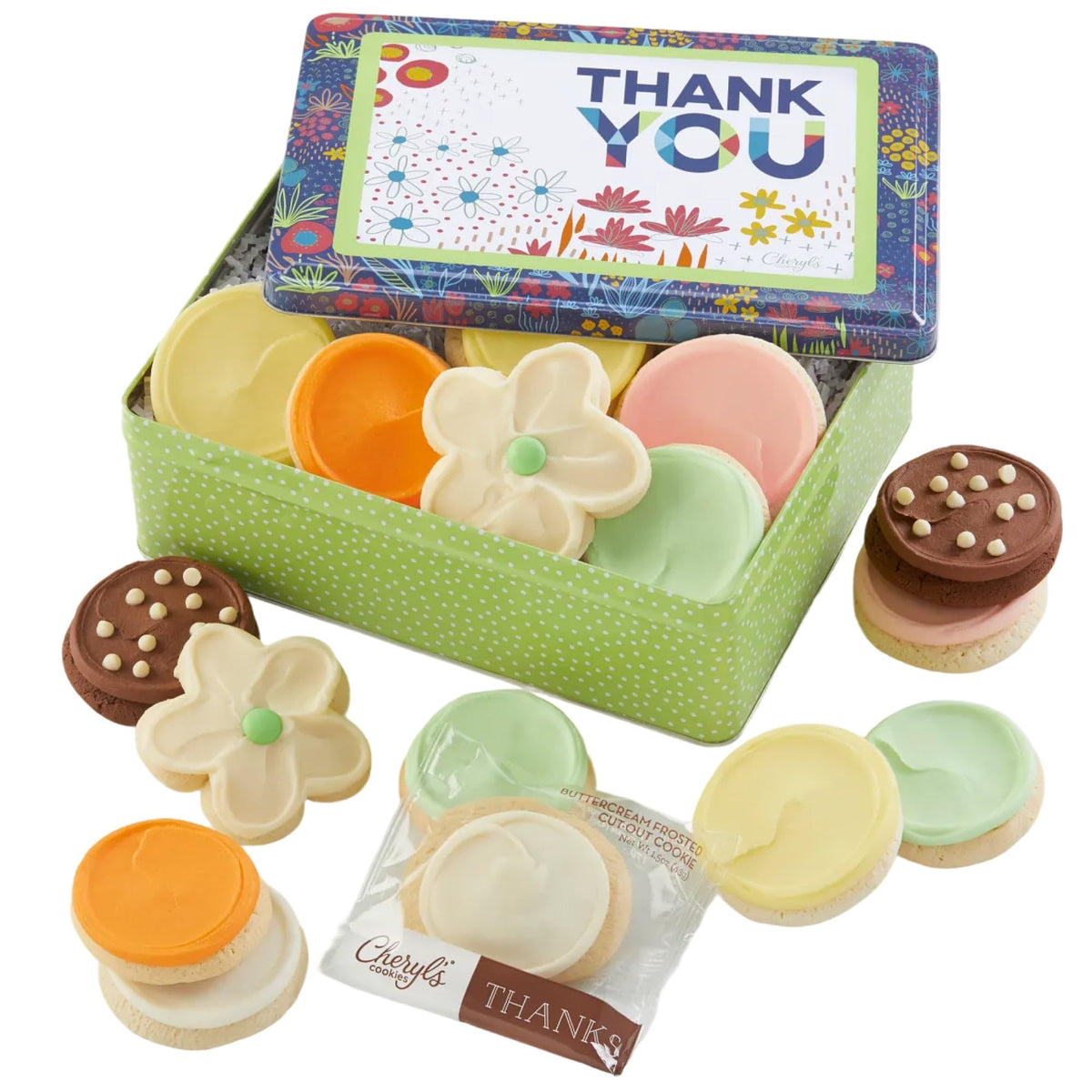Cheryl's Cookies Floral Garden Cookie Gift