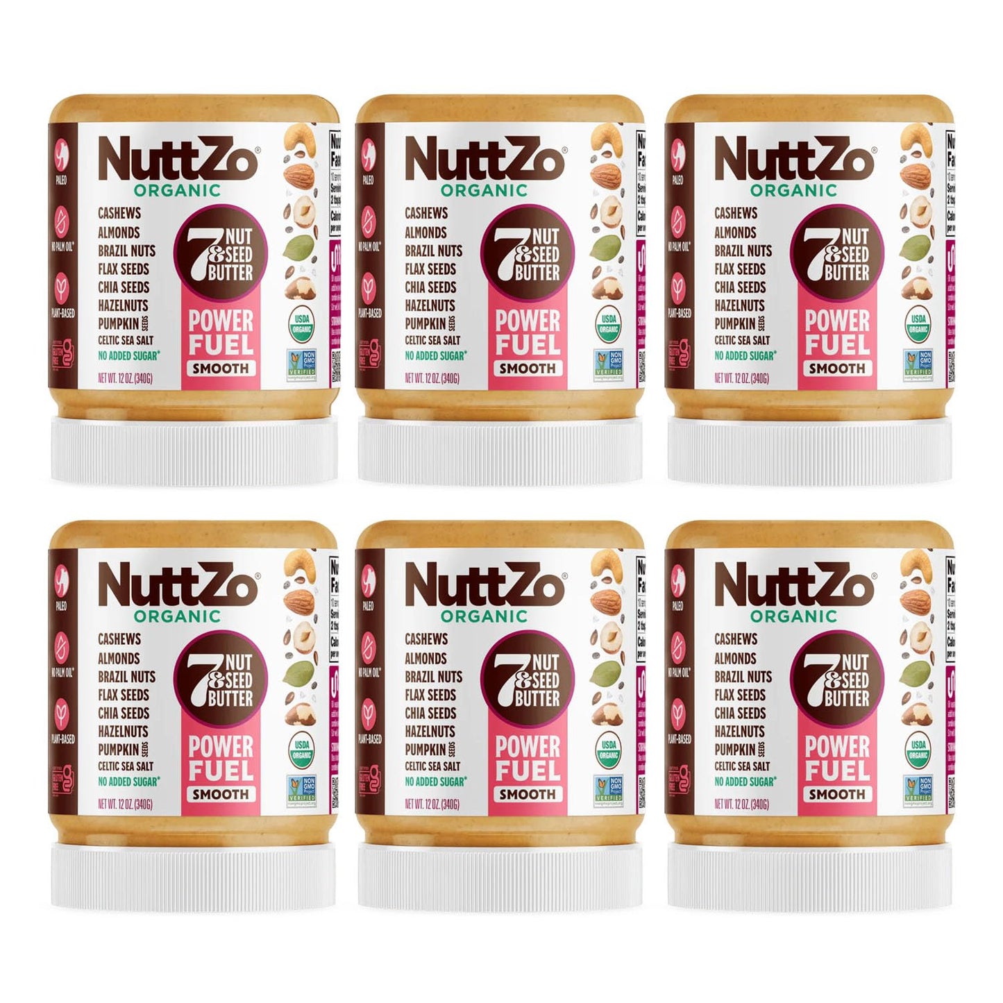7-Nut & Seed Butter – No Added Sugar or Oil