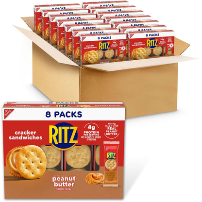 Peanut Butter Sandwich Crackers – Crisp & Creamy