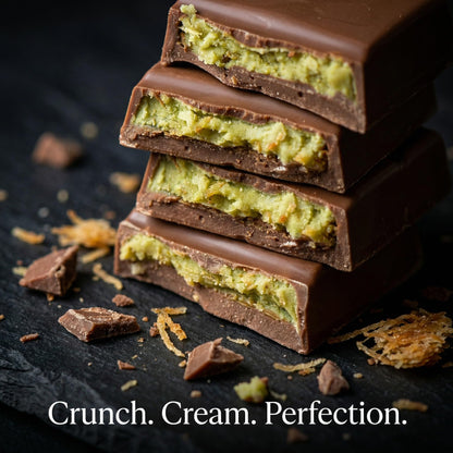 Dubai Chocolate Bars – Pistachio Kunafa, 24-Pack