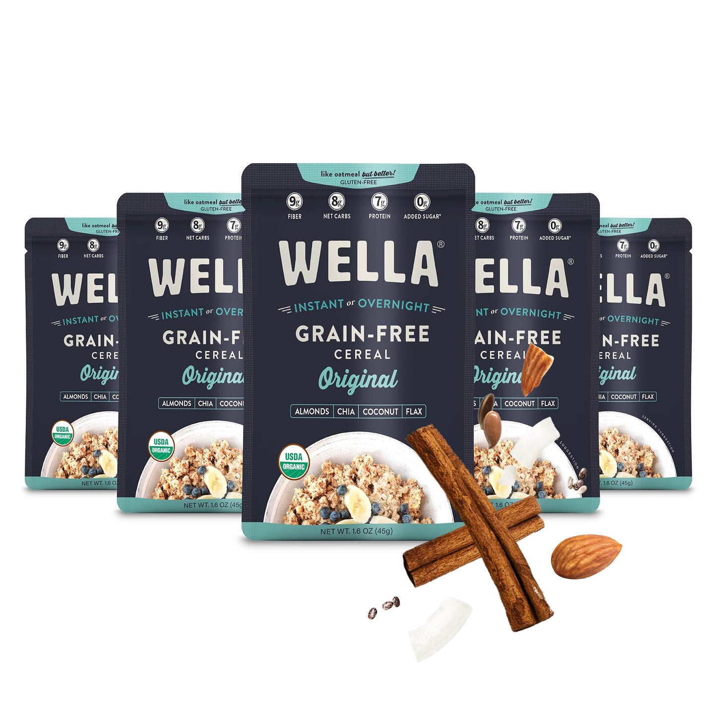 Grain-Free Hot Cereal – High-Protein Oat Alternative
