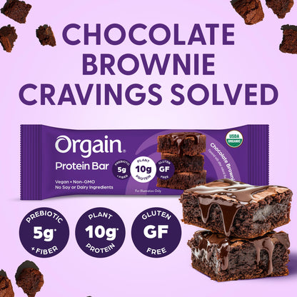 Organic Plant Protein Bars – Peanut Butter Chocolate