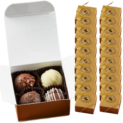 Chocolate Truffle Assortment – 4-Piece Gift Box