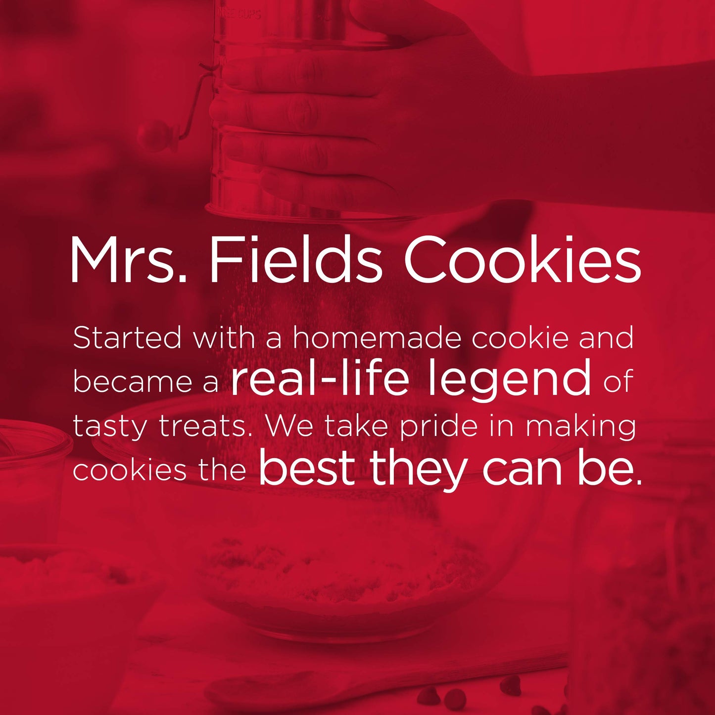 Mrs. Fields Signature Chocolate Chip Cookie Tin, 24 Count