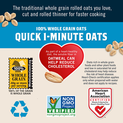 Old Fashioned Rolled Oats – Non-GMO