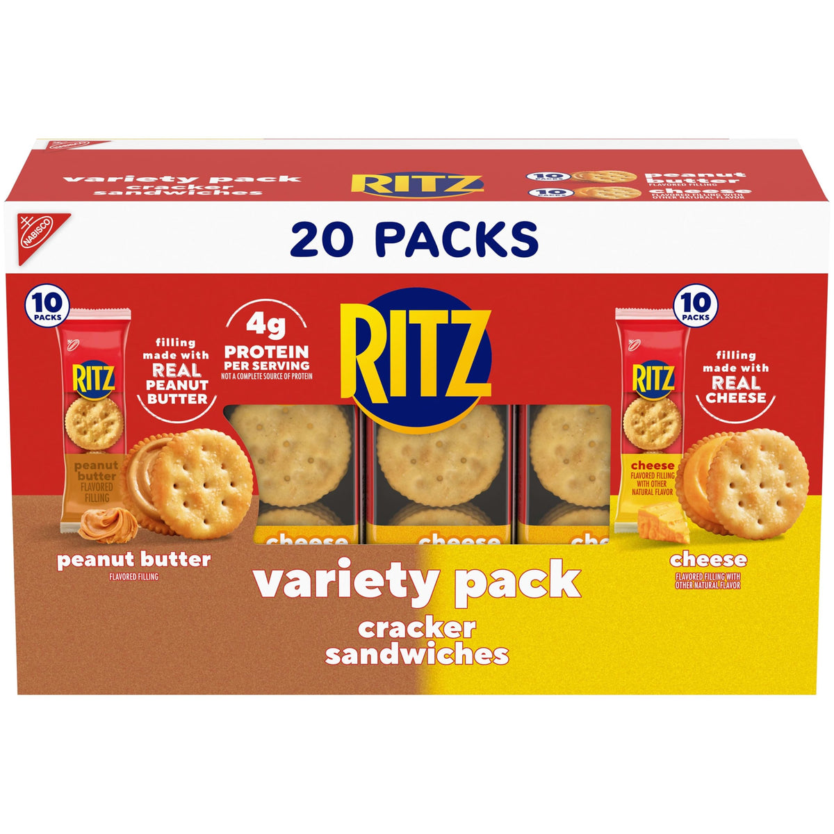 Peanut Butter Sandwich Crackers – Crisp & Creamy