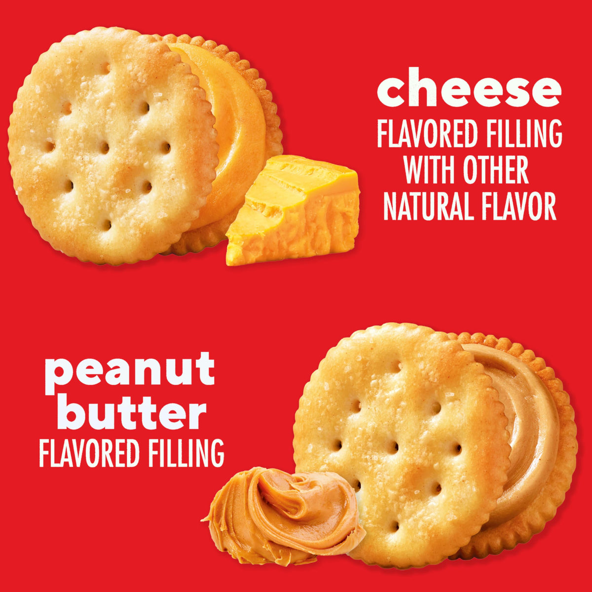 Peanut Butter Sandwich Crackers – Crisp & Creamy