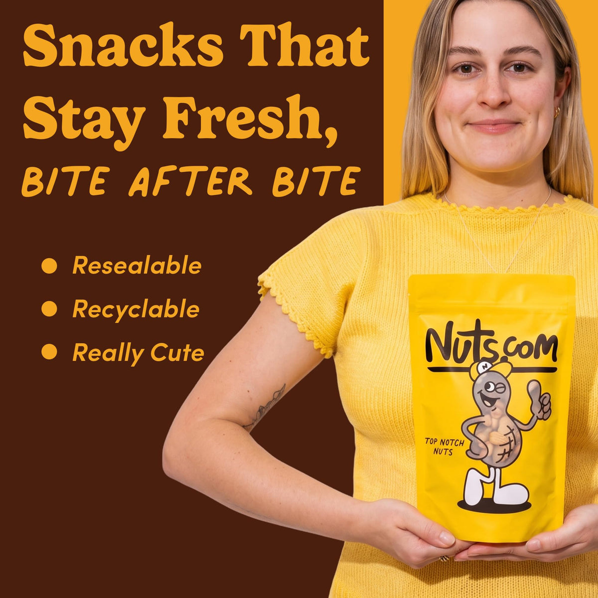 Deluxe Roasted Mixed Nuts – 50% Less Sodium