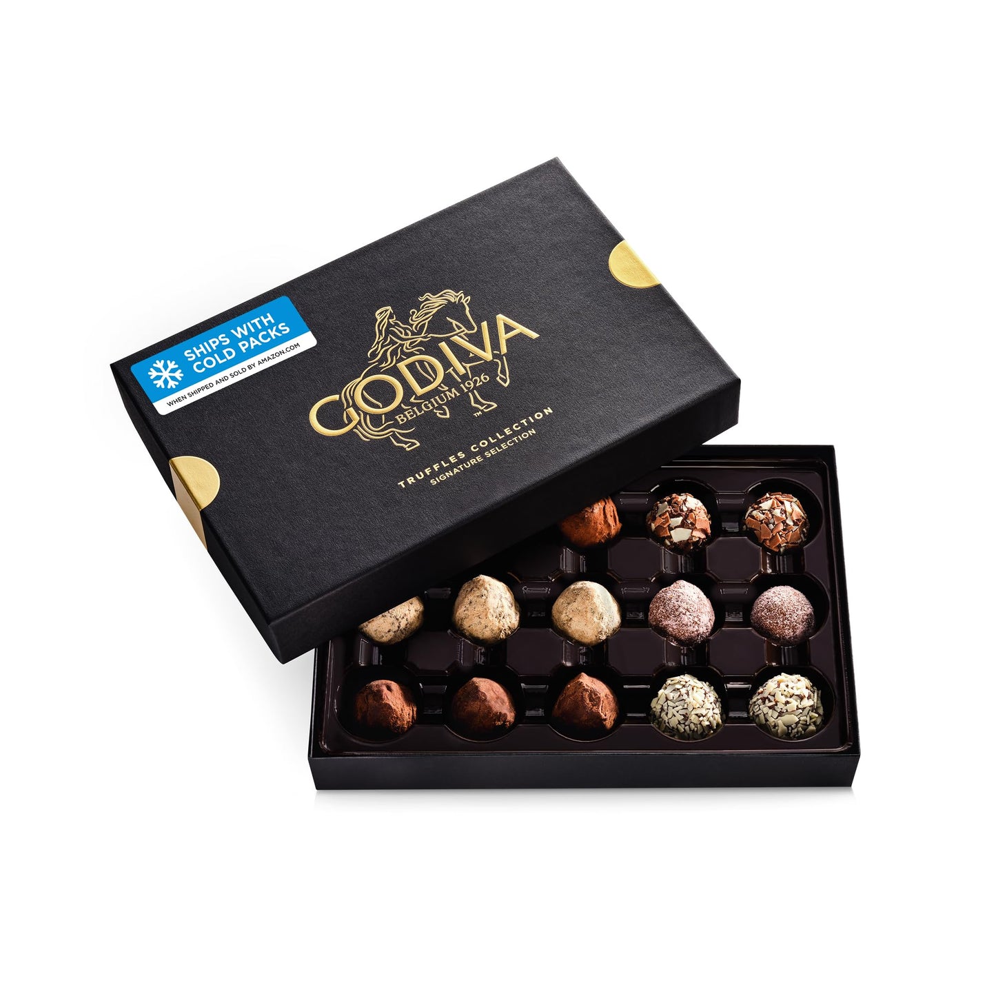 Belgian Chocolate Truffles – Ganache Gift Box