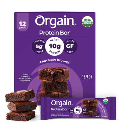Organic Plant Protein Bars – Peanut Butter Chocolate