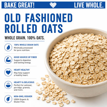 Great River Milling Organic Old Fashioned Rolled Oats