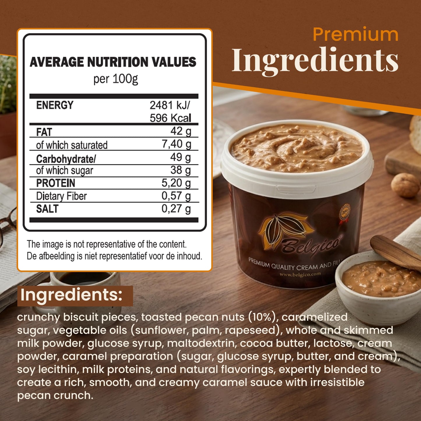 Chocolate Spread & Cream – Smooth & Rich