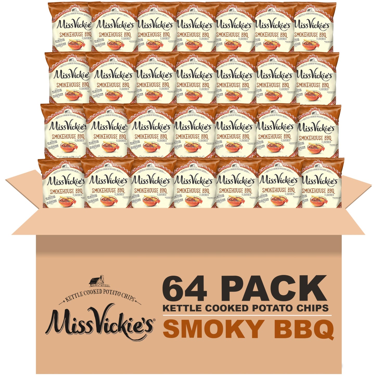 Kettle Cooked Potato Chips – 28-Pack Variety