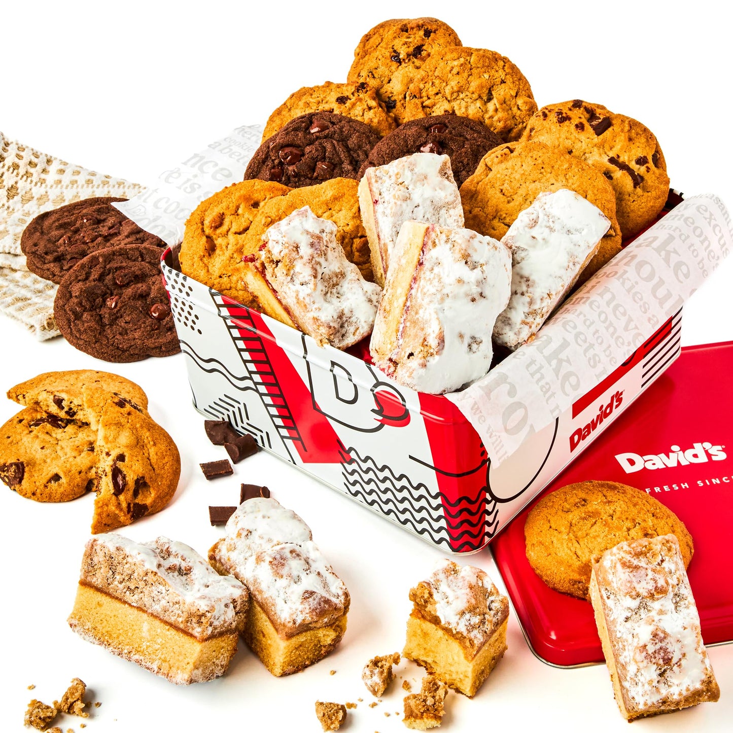 David’s Cookies Brownies Gift Basket