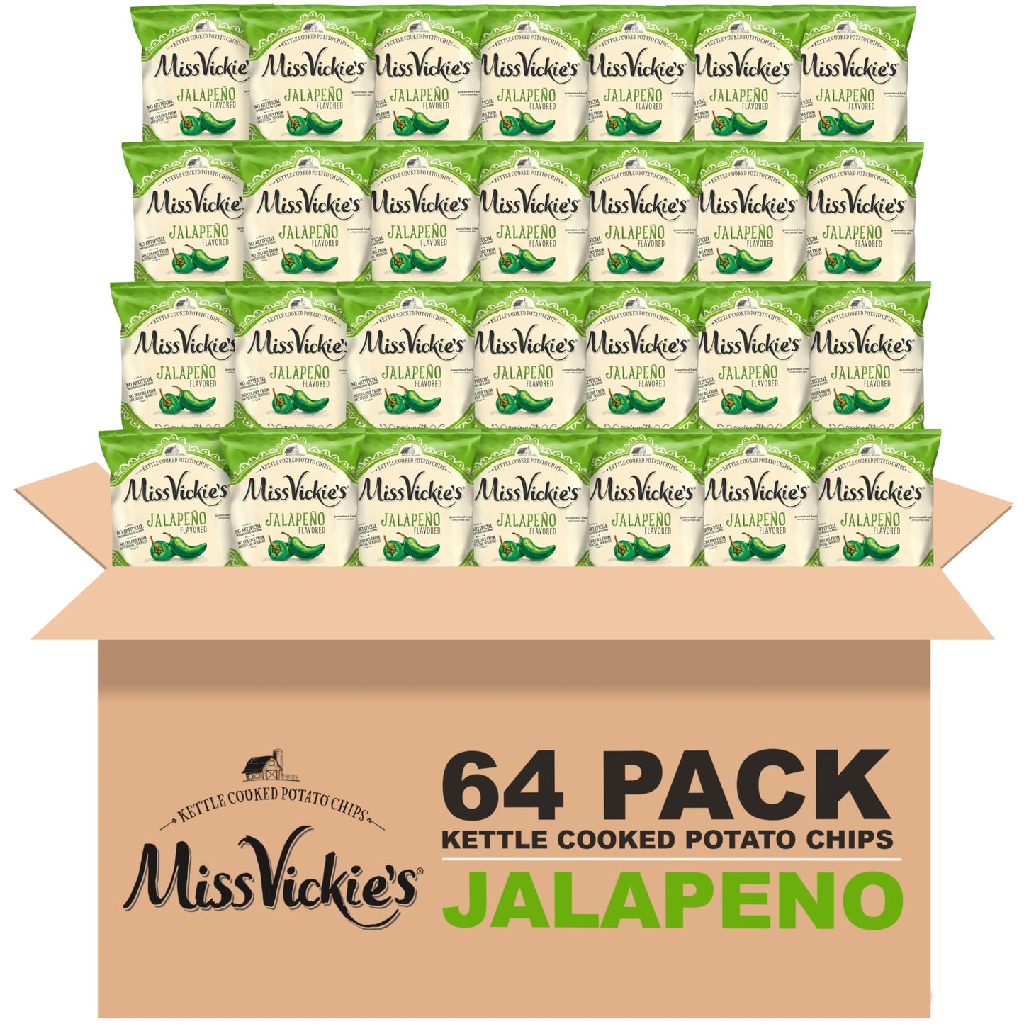 Kettle Cooked Potato Chips – 28-Pack Variety