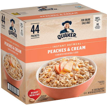 Instant Oatmeal – Maple Brown Sugar, 48 Packets