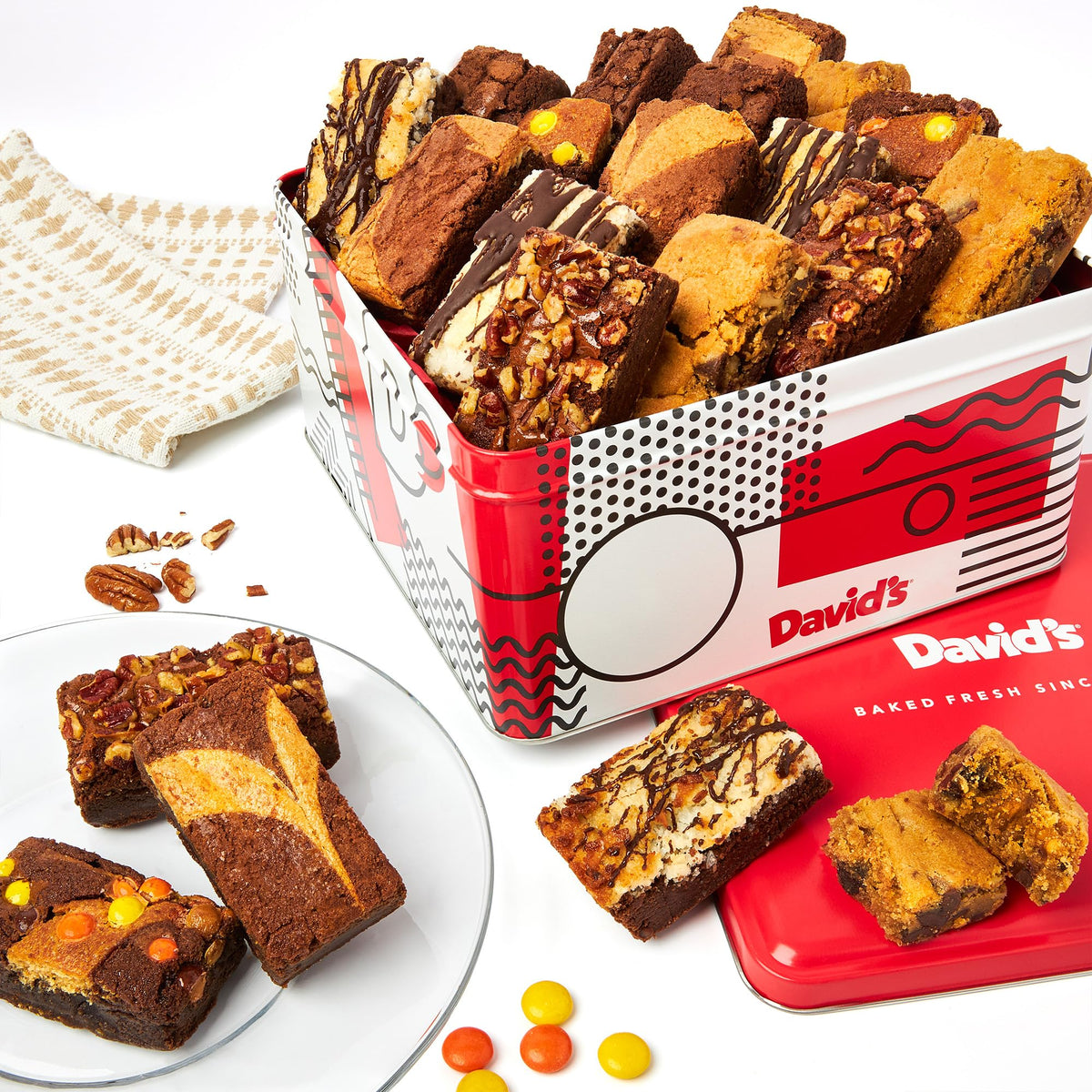 David’s Cookies Brownies Gift Basket